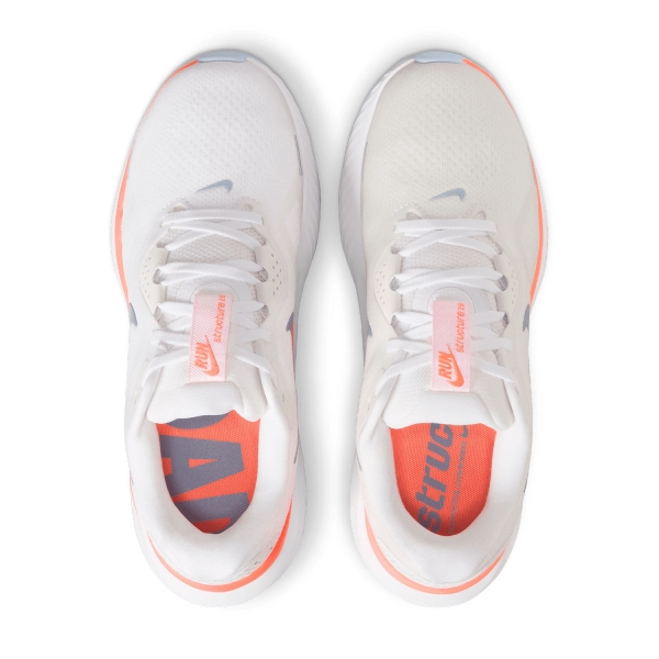 Nike Structure 26 - White/Ashen Slate/Hot Lava/Hydrogen Blue