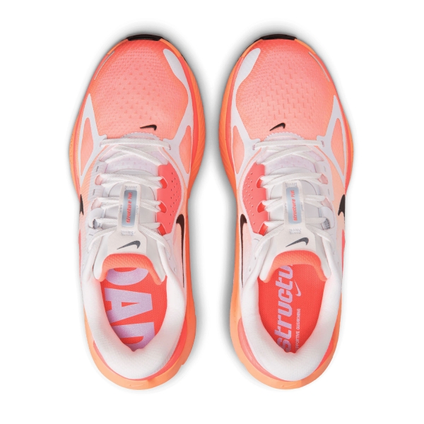 Nike Structure Plus - White/Black/Hot Lava/Orange Pulse