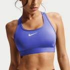 Nike Swoosh Sports Bra - Sapphire/White