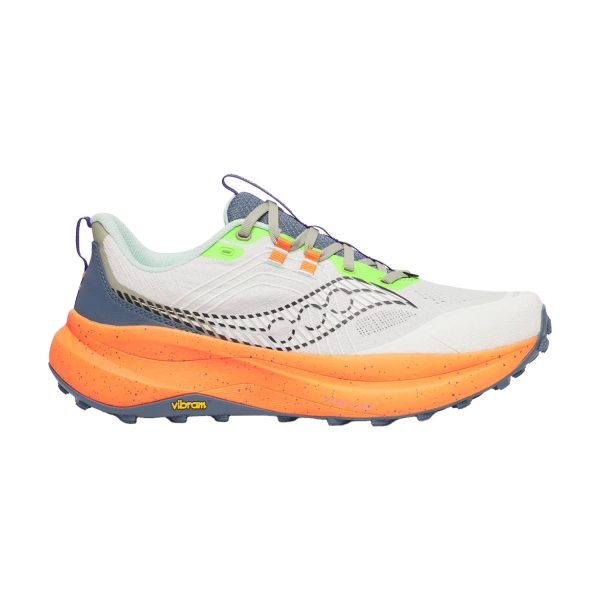 Scarpe Trail Running Uomo Saucony Xodus Ultra 4  White/Tumeric S21032150