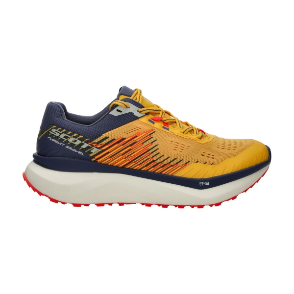 Scarpe Running Neutre Uomo SCOTT Pursuit Gravel  Banana Yellow/Indigo Blue 4242388301