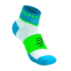 Compressport Ultra Trail Low V2.0 Calze - Norse Blue/Neon Green
