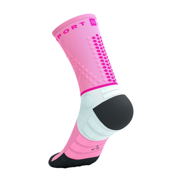 Compressport Ultra Trail V2.0 Calcetines - Begonia/Neon Pink