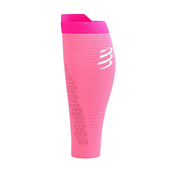 Compressport R2 3.0 Pantorrilleras de Compresión - Begonia/Neon Pink