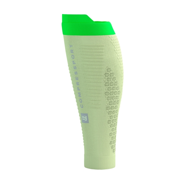 Gambaletto a Compressione Compressport R2 3.0 Gambaletti a Compressione  Lime/Neon Green SU00047B6052