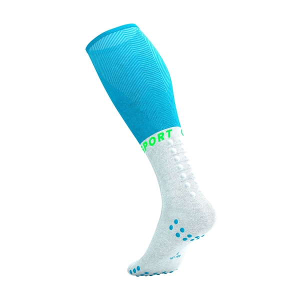 Compressport Full Oxygen Calze - Norse Blue/Neon Green