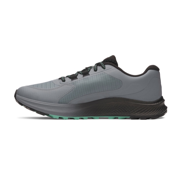 Under Armour Charged Bandit TR 3 - Titan Gray/Castlerock/Purple Crest