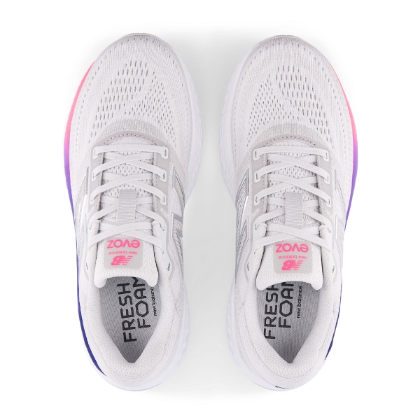 New Balance Fresh Foam X Evoz v4 - Grey Matter/Pink Heat/Blue Oyster
