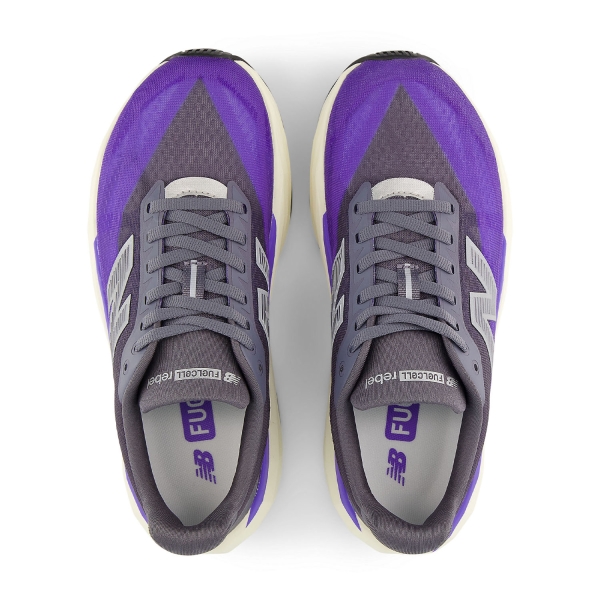 New Balance FuelCell Rebel v5 - Electric Indigo/Truffle Salt/Silver Metallic