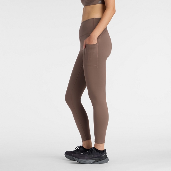 New Balance Sleek Pocket Tights - Cortado