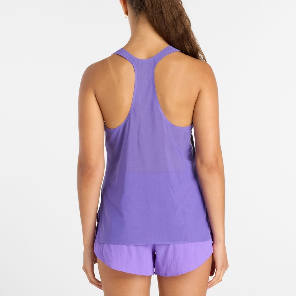 New Balance Race Day Ultra Light Printed Canotta - Electric Purple