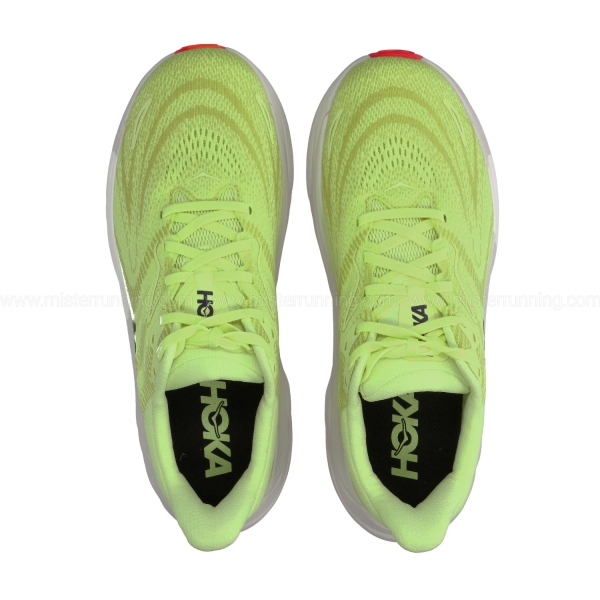 Hoka Arahi 8 Wide - Neon Yuzu/Neon Flame