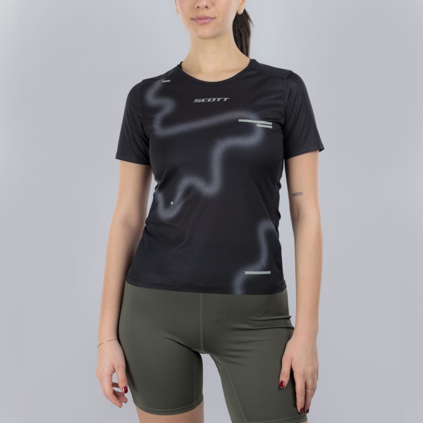 Camiseta Running Mujer SCOTT RC Camiseta  Black/Spray Grey 4227688219