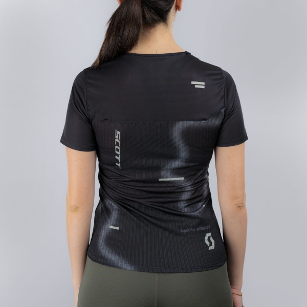 SCOTT RC Camiseta - Black/Spray Grey