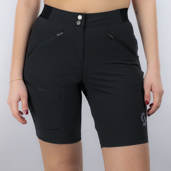 Women's Outdoor Shorts and Pants SCOTT Explorair Light 8in Shorts  Black 4247380001