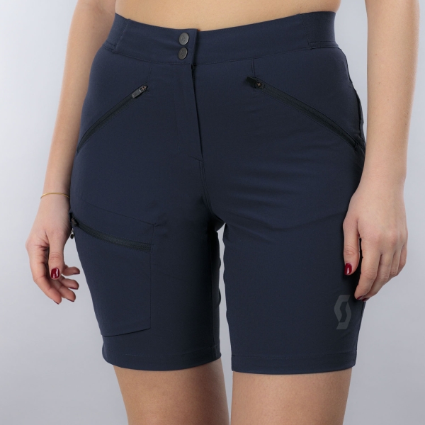 Women's Outdoor Shorts and Pants SCOTT Explorair Light 8in Shorts  Dark Blue 4247380114