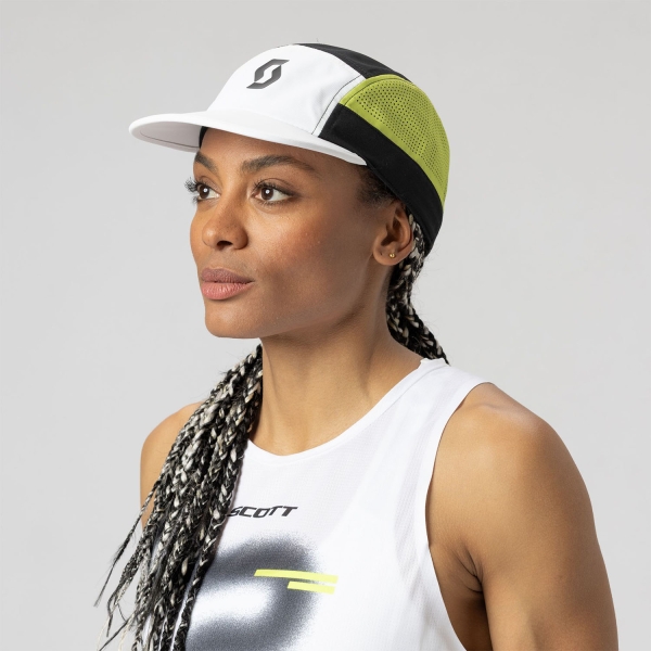 SCOTT Endurance Tech Gorra - Black/White