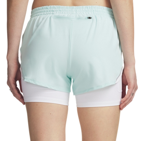Under Armour Velociti Pro 2 in 1 3in Shorts - Refresh Mint