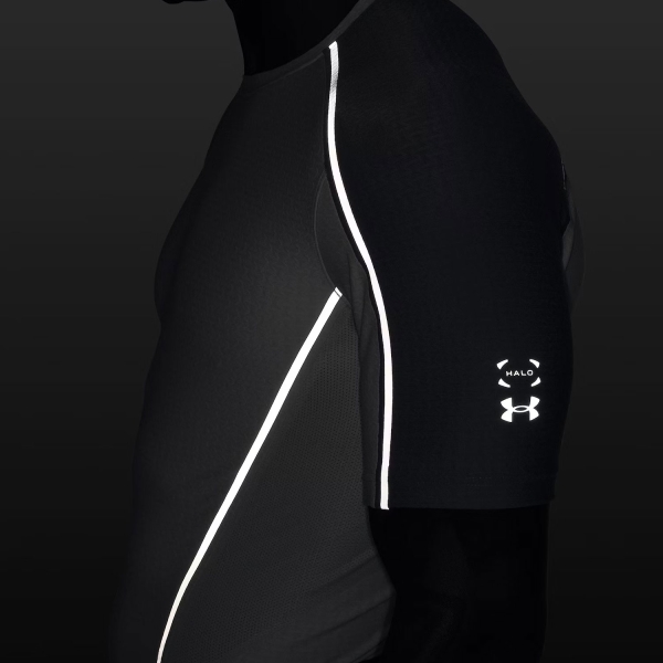 Under Armour Halo Auxetic Maglietta - Titanium