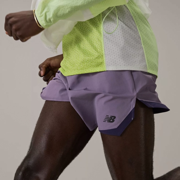 New Balance RC Essential 5in Shorts - Candied Violet