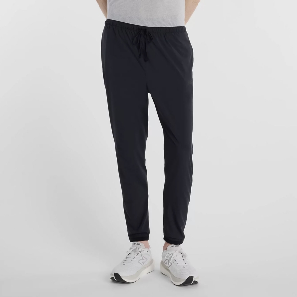 Men's Running Tights and Pants New Balance RC Essential Pants  Black MB61Q6QOBK