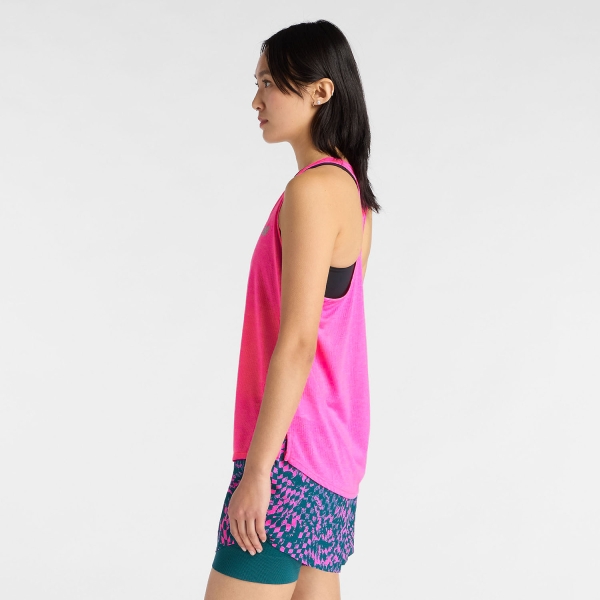 New Balance London Edition Athletics Canotta - Pink Heat