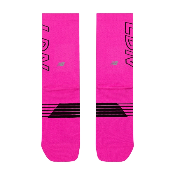 New Balance London Marathon Socks - Pink Heat