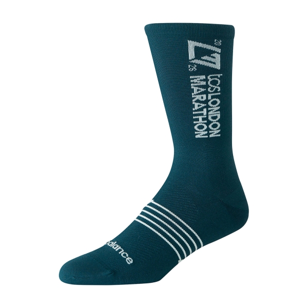  New Balance London Marathon Socks  Medusa Green AC14633AAV