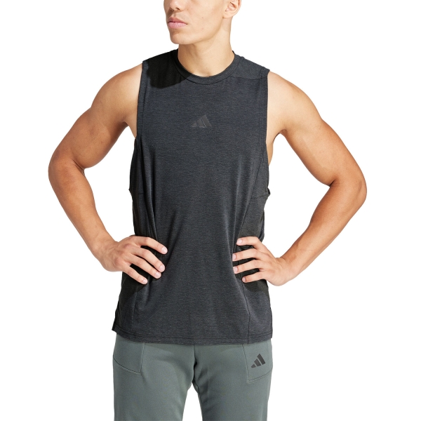 Canotta Training Uomo adidas D4T AEROREADY Canotta  Black IK9726