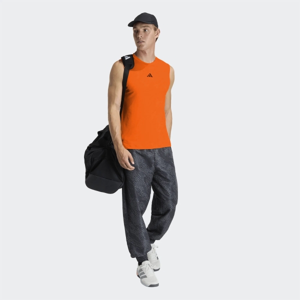 adidas D4T Power 3 Stripes Canotta - Pure Orange