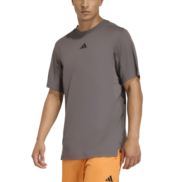Men's Training T-Shirt adidas D4T Power 3 Stripes TShirt  Charcoal KE9936
