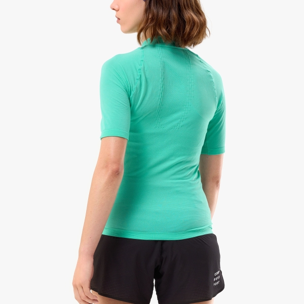 Compressport Trail Racing Postural T-Shirt - Pool Blue