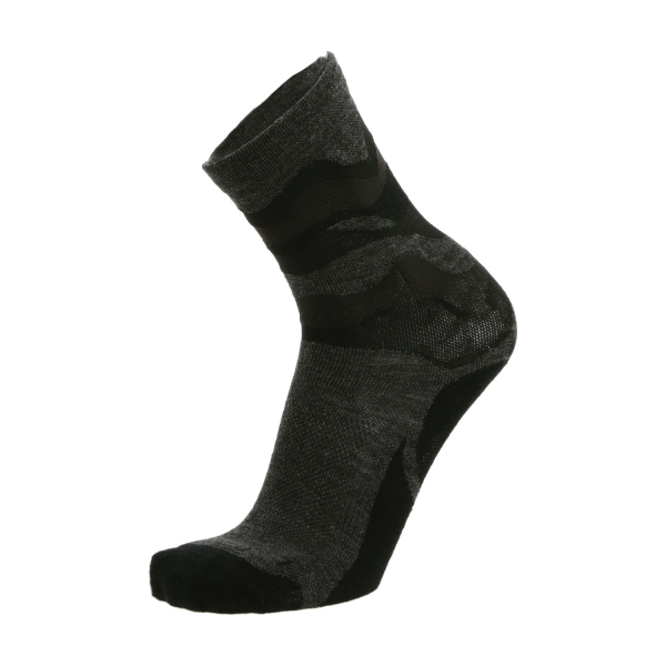 Socks Mico Light Weight Natural Socks  Antracite Melange/Nero CA 3020 743