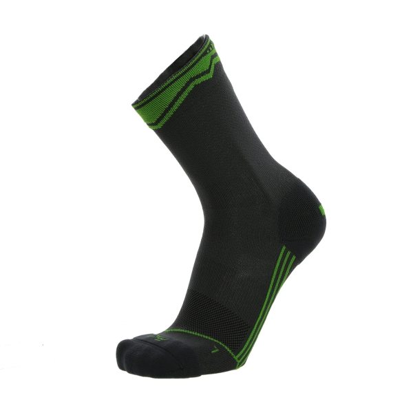Socks Mico Trek Medium Extra Dry Repel Socks  Antracite/Verde CA 3054 190