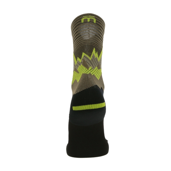 Mico Performance Extra Dry Light Weight Socks - Nero/Muschio