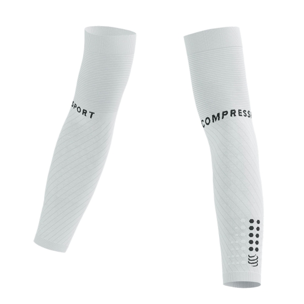 Manicotto a Compressione Compressport Armforce Manicotti a Compressione  White CASU10370001