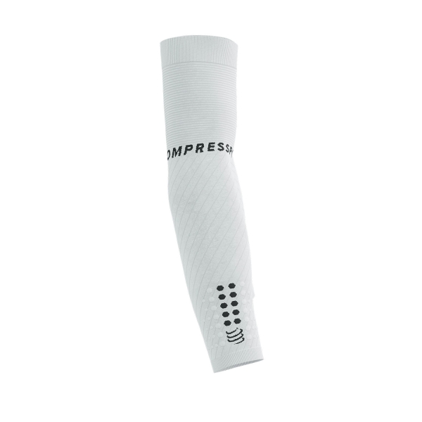 Compressport Armforce Manicotti a Compressione - White