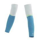 Compressport Armforce Manicotti a Compressione - Norse Blue/Neon Green