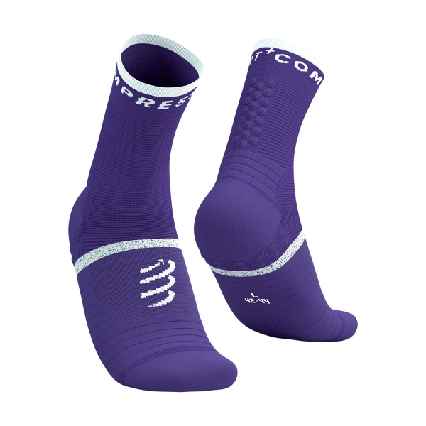 Compressport Pro Marathon V2.0 Calze - Orient Blue/Star White