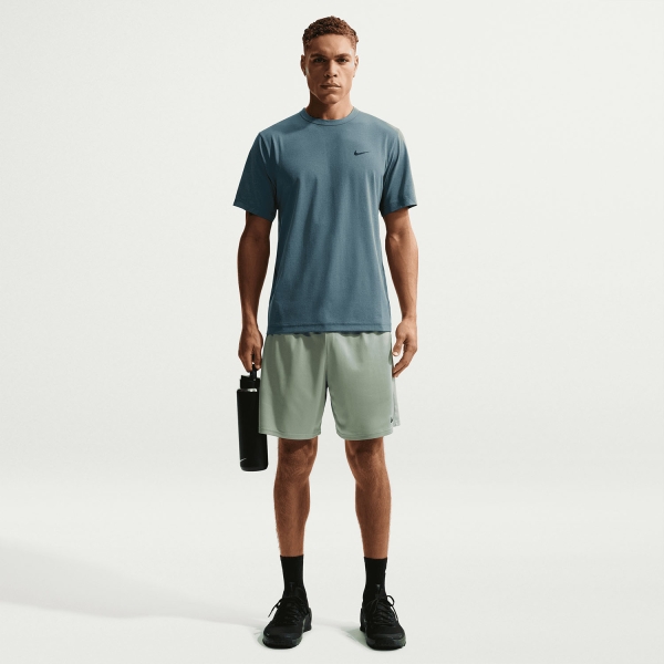 Nike Dri-FIT Hyverse Maglietta - Mineral Slate/Black