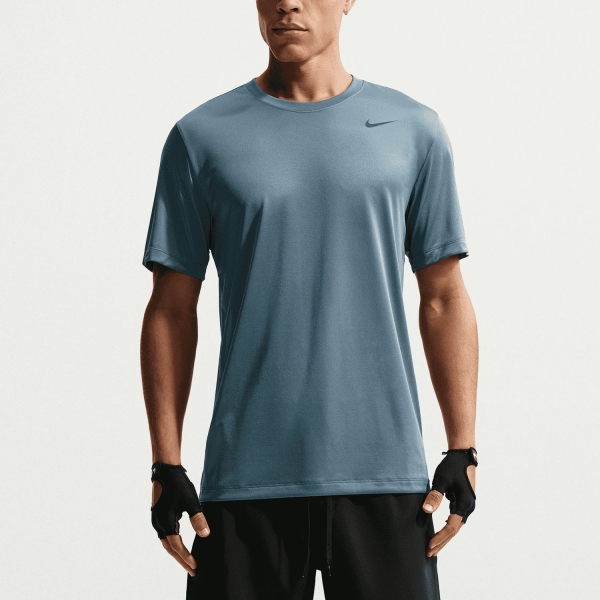 Maglietta Training Uomo Nike DriFIT Legend Maglietta  Mineral Slate/Black DX0989382