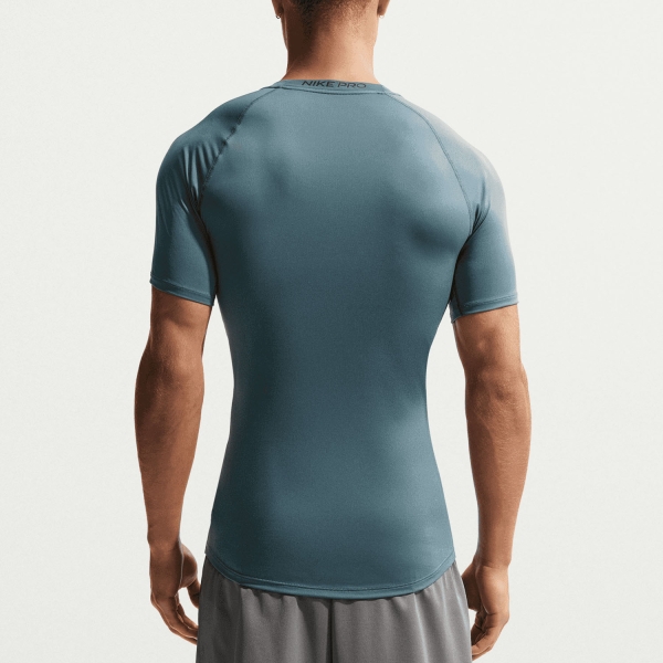 Nike Dri-FIT Logo Maglietta - Mineral Slate/Black