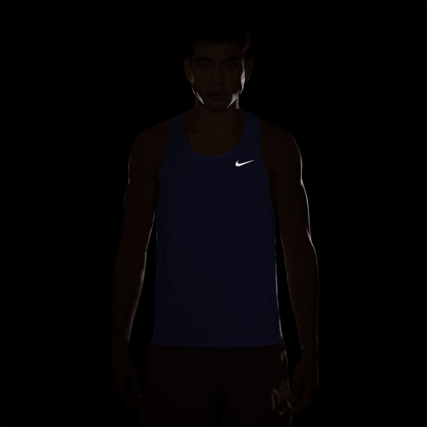 Nike Dri-FIT Fast Canotta - Sapphire/Reflective Silver