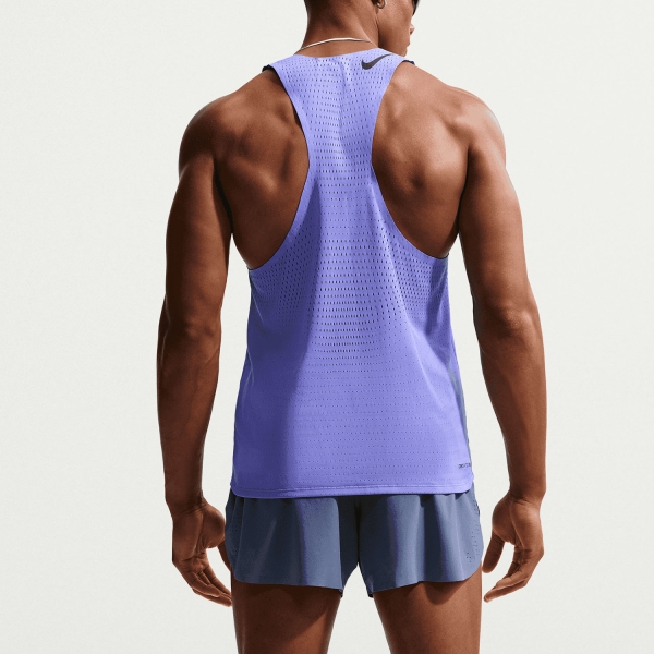 Nike Dri-FIT ADV AeroSwift Tank - Sapphire/Black