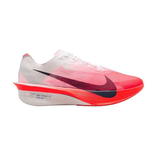 Scarpe Running Performance Uomo Nike Vaporfly 4  White/Midnight Navy/Bright Crimson HF6414112