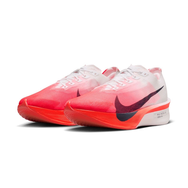 Nike Vaporfly 4 - White/Midnight Navy/Bright Crimson