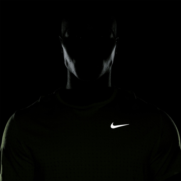 Nike Miler Breathe Maglietta - Volt Ice/Reflective Silver