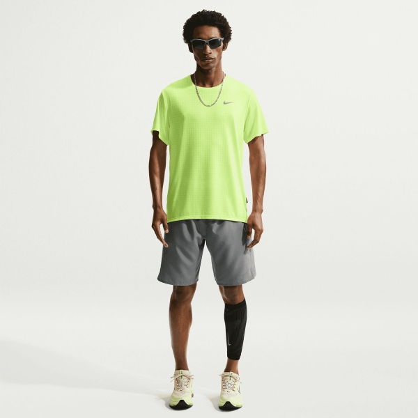 Nike Miler Breathe Maglietta - Volt Ice/Reflective Silver