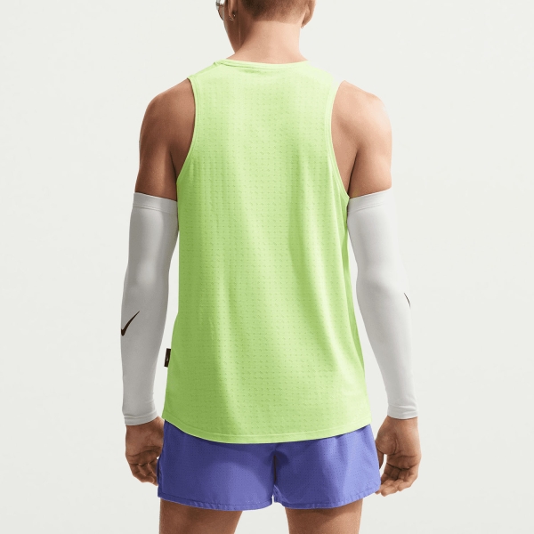 Nike Breathe Miler Canotta - Volt Ice/Reflective Silver