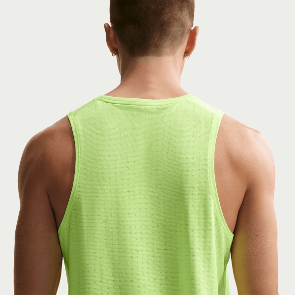 Nike Breathe Miler Canotta - Volt Ice/Reflective Silver